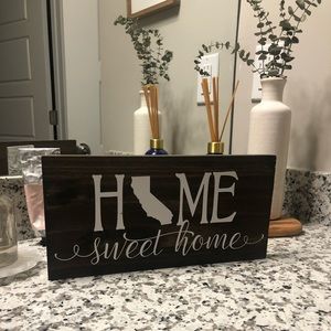 Home Sweet Home CA Wall Art